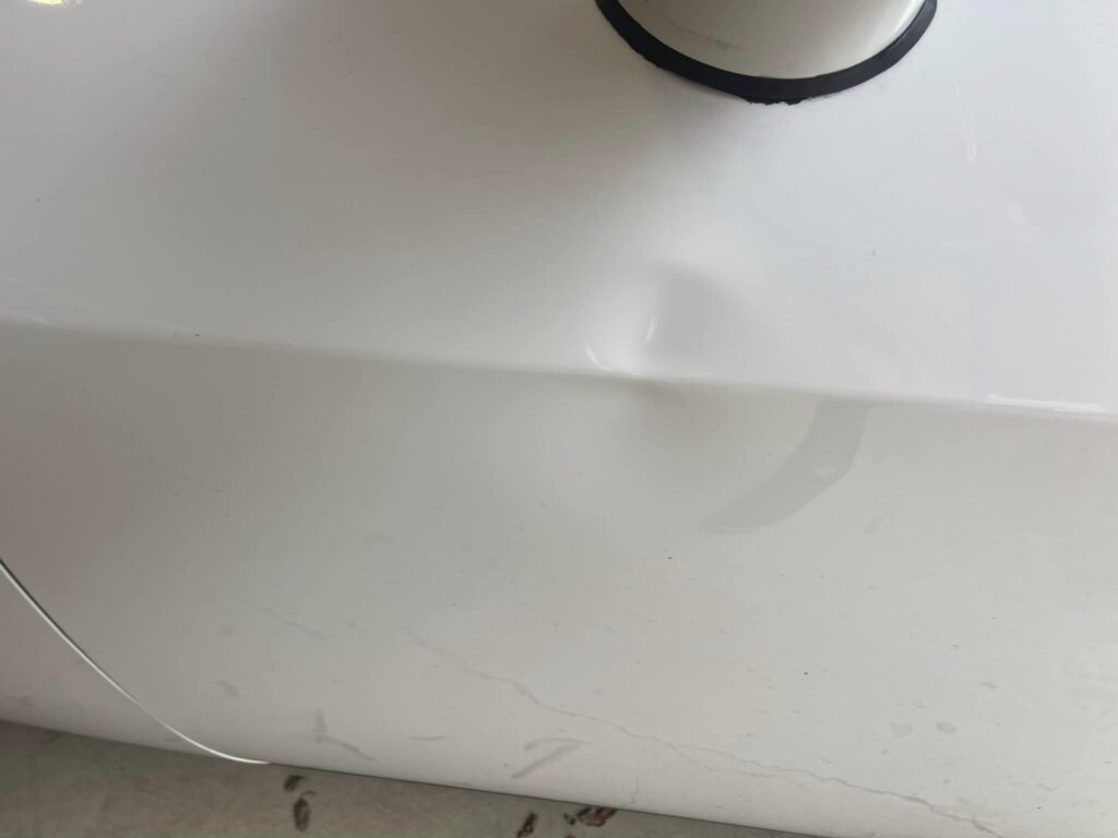 White Door Ding Removal