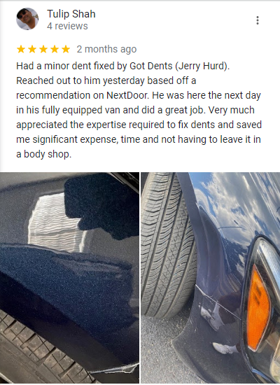 Got Dents 5-Star Review