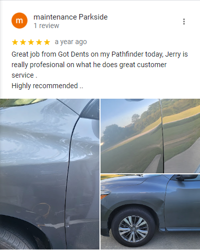 Got Dents 5-Star Review