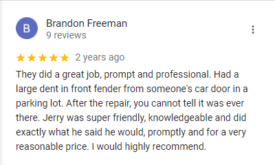 Got Dents 5-Star Review